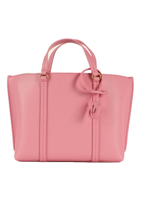 CARRIE SHOPPER CLASSIC BAG IN TUMBLED LEATHER PINKO | bags | 102833 A1LFP31Q